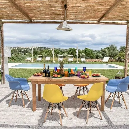 Trulli Almaviva Con Piscina A Sfioro Lägenhet Cisternino